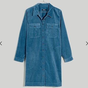Madewell corduroy mini dress